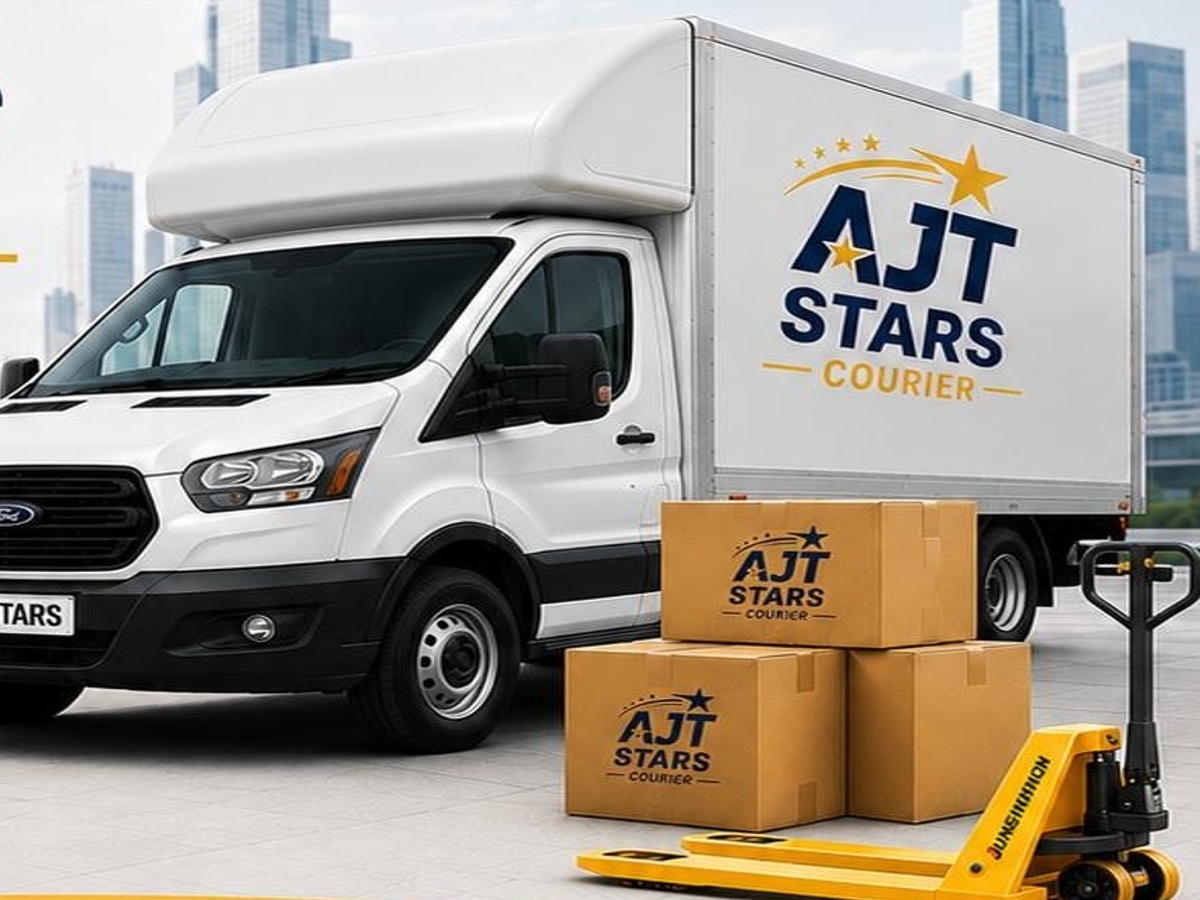 AJT Stars Courier Van